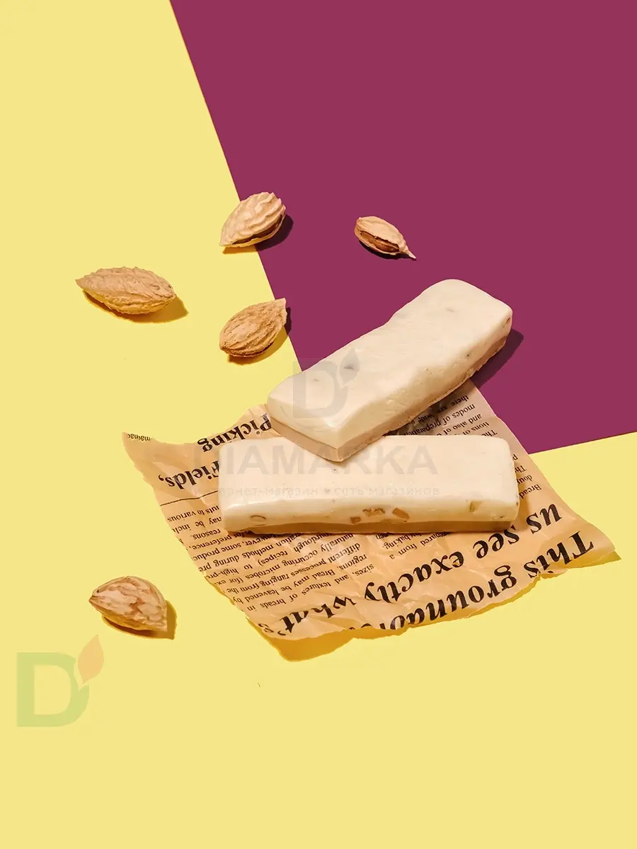 Батончик протеиновый FitnesShock Карамельный мусс с миндалем 40гр. в Воронеже