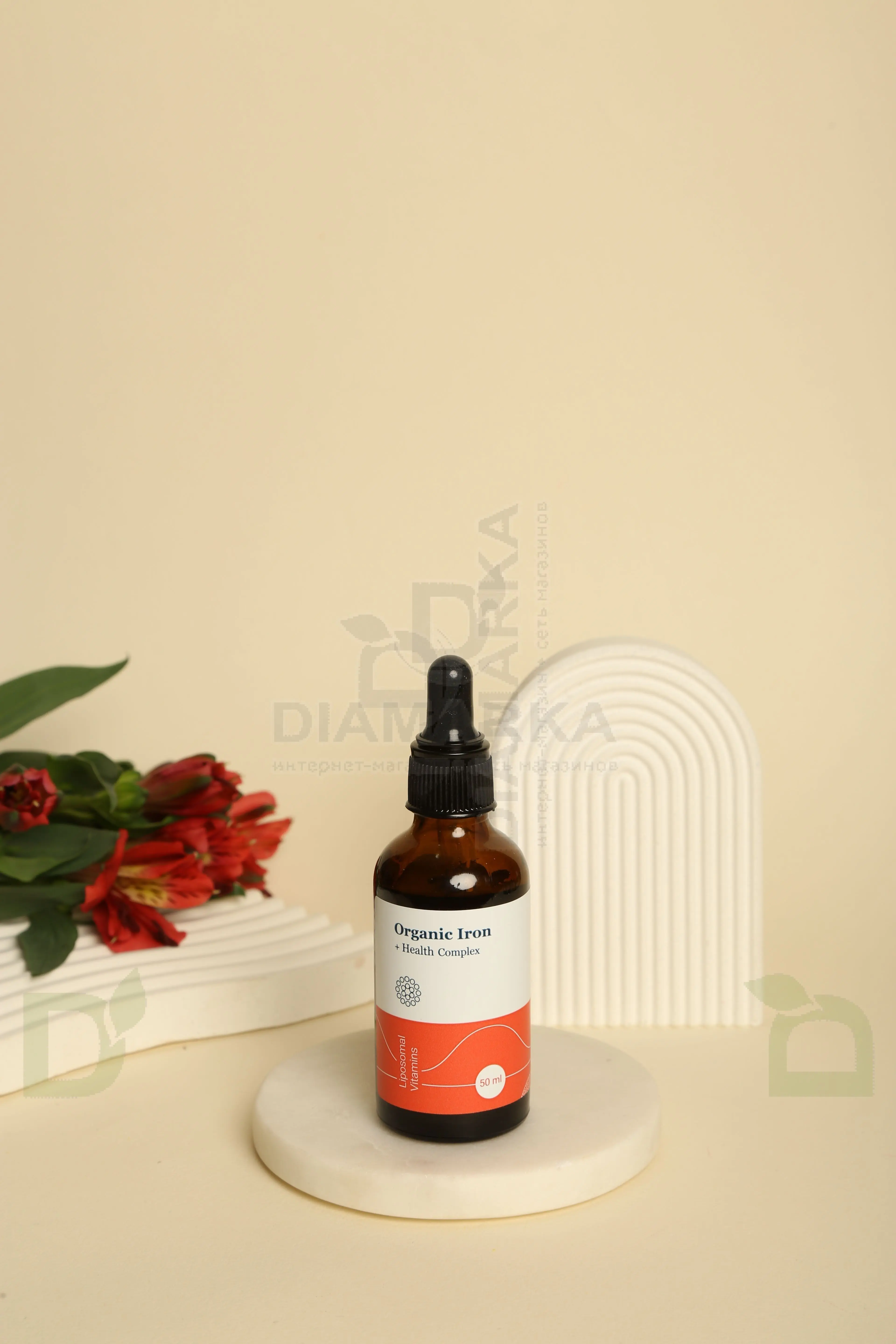 Витамины Liposomal Vitamins ORGANIC IRON 50мл флакон в Воронеже