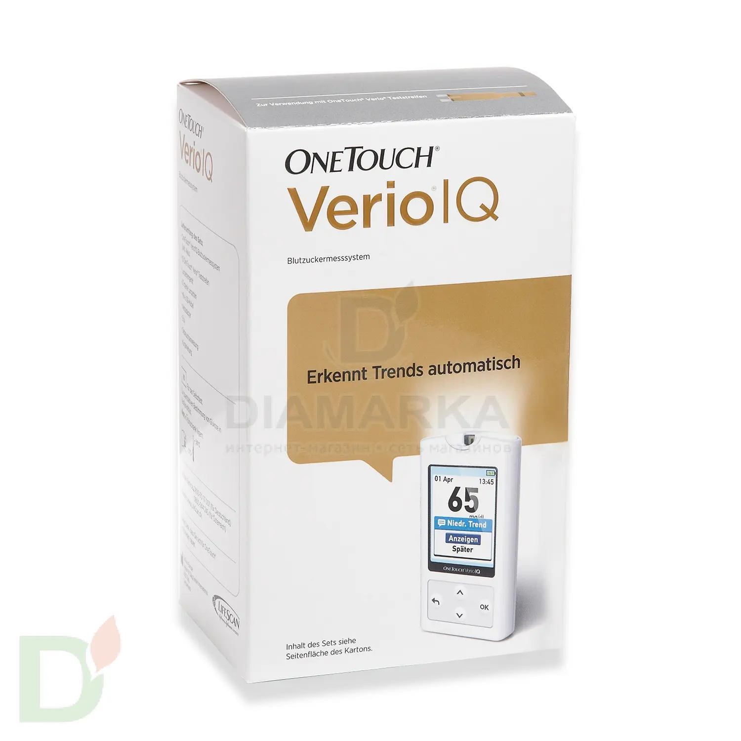 Глюкометр с цветным экраном OneTouch Verio IQ в Воронеже