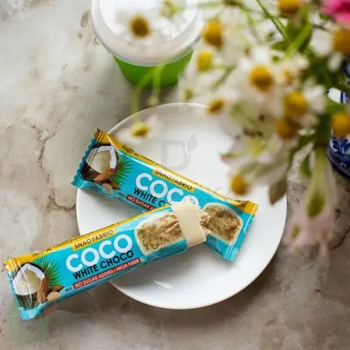 Батончик Snaq Fabriq глазированный Кокосово-миндальный десерт 40гр* в Воронеже