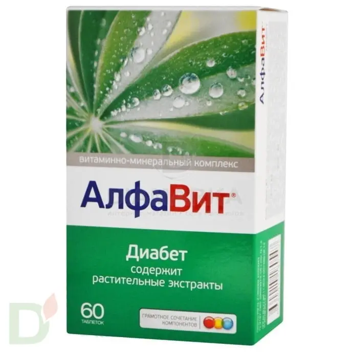 Витамины АлфаВит Диабет, 60 табл. в Воронеже