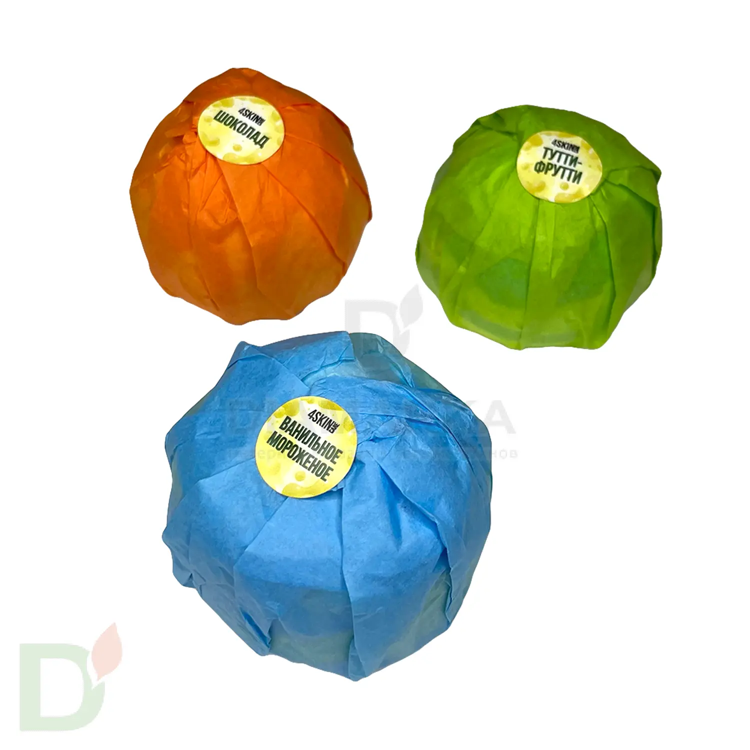 Бокс - Бомбочки для ванны детские (з шт в комплекте) в Воронеже