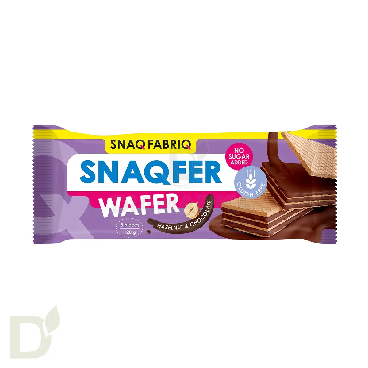 Вафли Snaq Fabriq WAFER неглазированные шоколад-фундук, 120гр в Воронеже