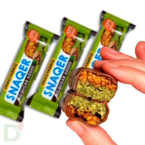 Батончик Snaq Fabriq глазированный Фисташка и карамель 50гр. в Воронеже