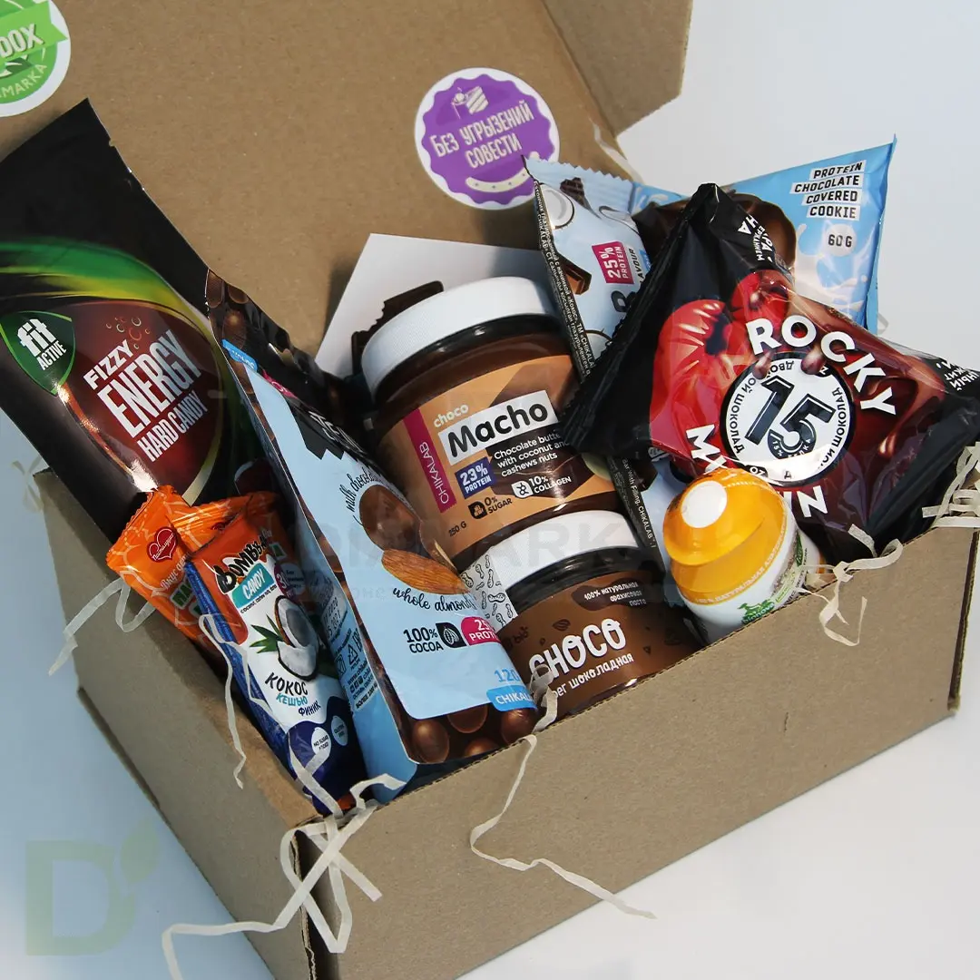 Бокс с полезными продуктами "ПП-box Без угрызений совести" в Воронеже