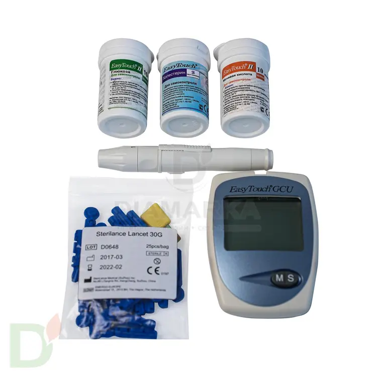 Биохимический анализатор ИзиТач (EasyTouch GCU) (глюкоза, холестерин и мочевая кислота в крови) в Воронеже