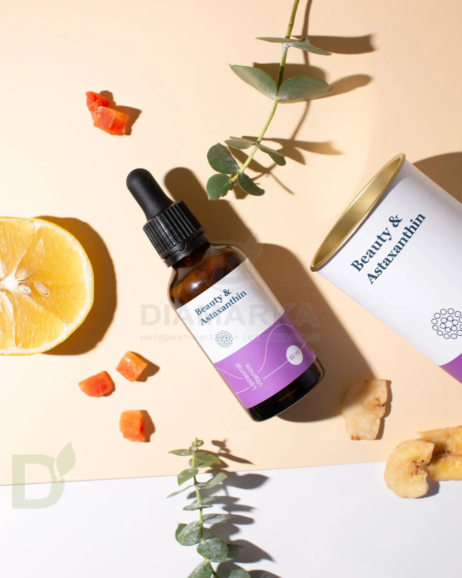 Витамины Liposomal Vitamins Astaxanthin/Астаксантин 50мл флакон в Воронеже