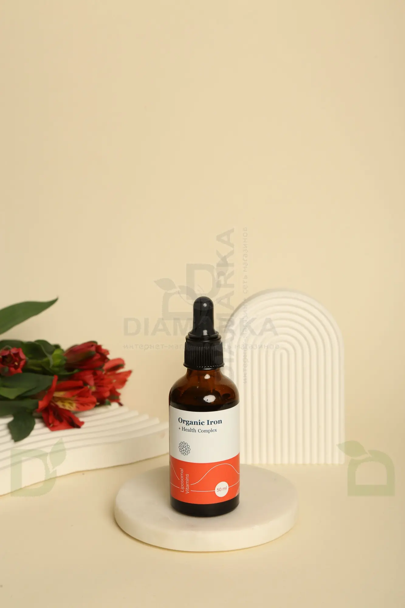 Витамины Liposomal Vitamins ORGANIC IRON 50мл флакон в Воронеже