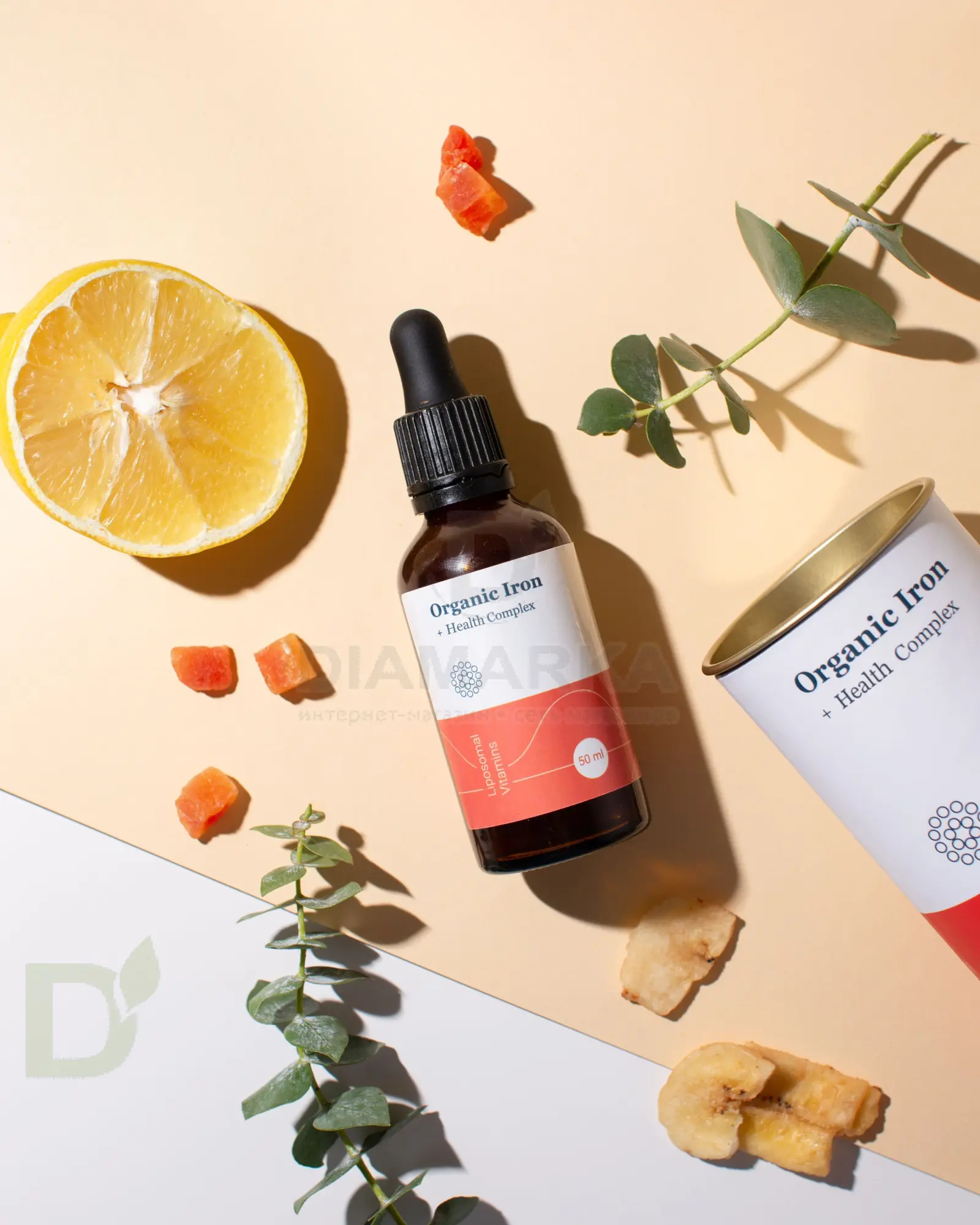 Витамины Liposomal Vitamins ORGANIC IRON 50мл флакон в Воронеже