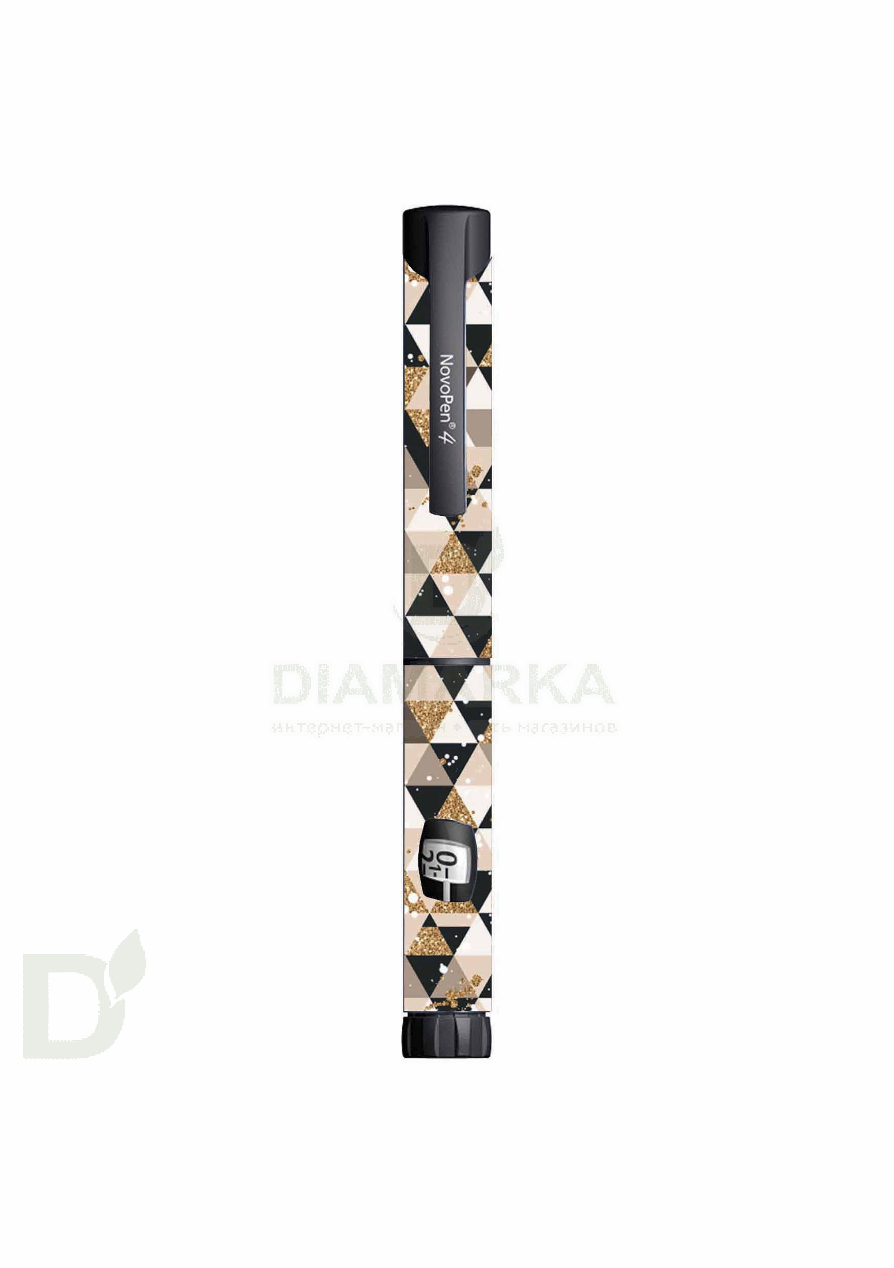 Наклейка на шприц-ручку НовопенЭХО и Новопен4