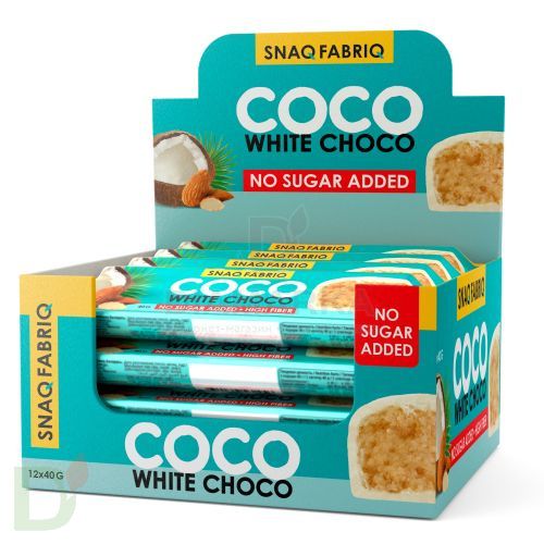 Батончик Snaq Fabriq глазированный Кокосово-миндальный десерт 40гр* в Воронеже
