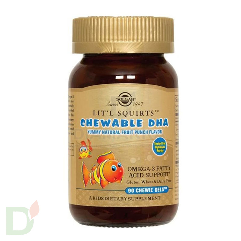 Витамины для детей Солгар Золотые рыбки ПНЖК Омега-3 (ДГК и ЭПК), 90 капс. в Воронеже