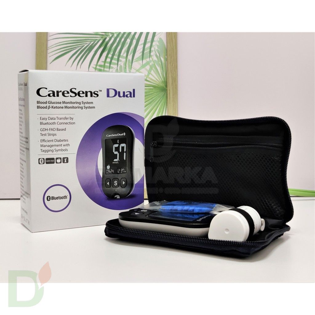 Анализатор i-SENS CareSens Dual для определения уровня β-кетонов в крови