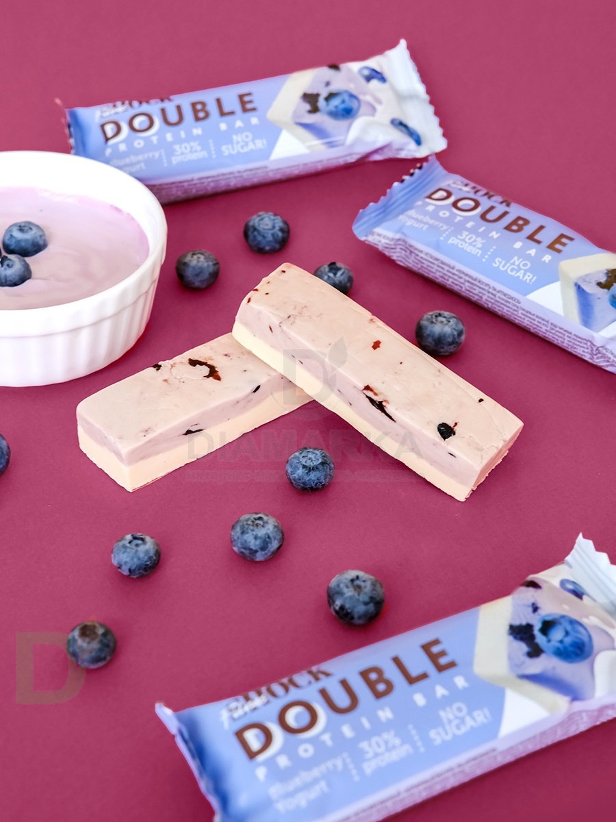 Батончик протеиновый FitnesShock Черничный йогурт 40гр. в Воронеже