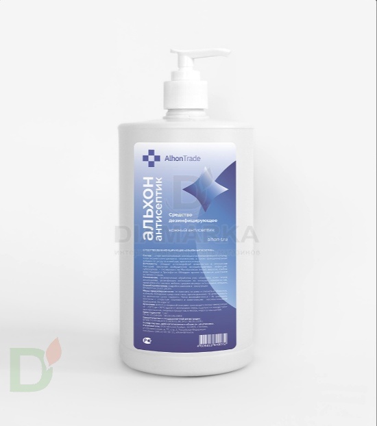 Антисептик универсальный Альхон 1л. с дозатором