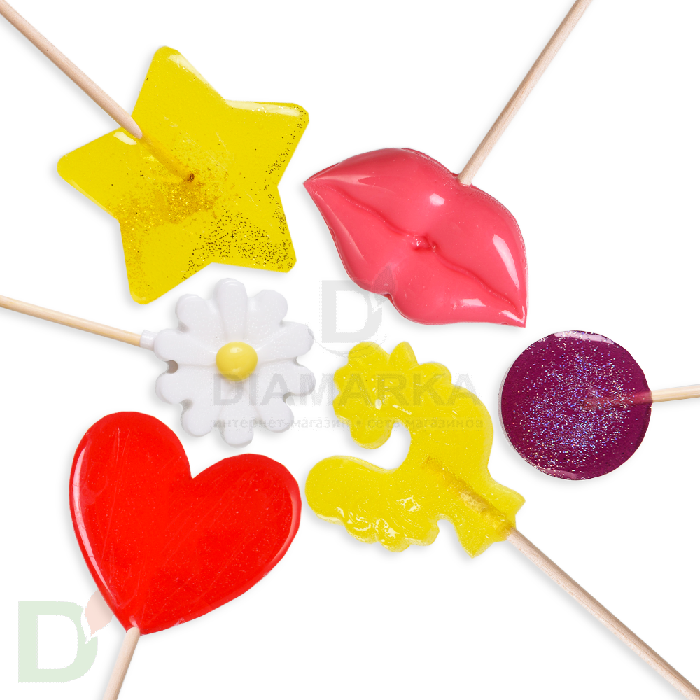 Леденец без сахара Космос вкус Яблоко, 20гр.