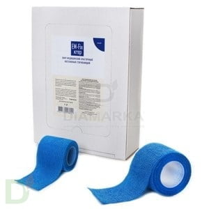 Бинт эластичный когезивный EM-fix krep Синий, 5 см х 4,5 м в Воронеже