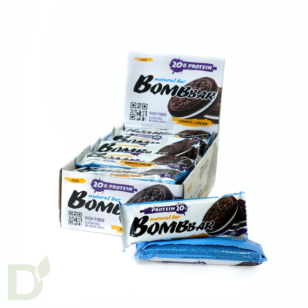 Батончик BOMBBAR Печенье с кремом 60 гр. в Воронеже