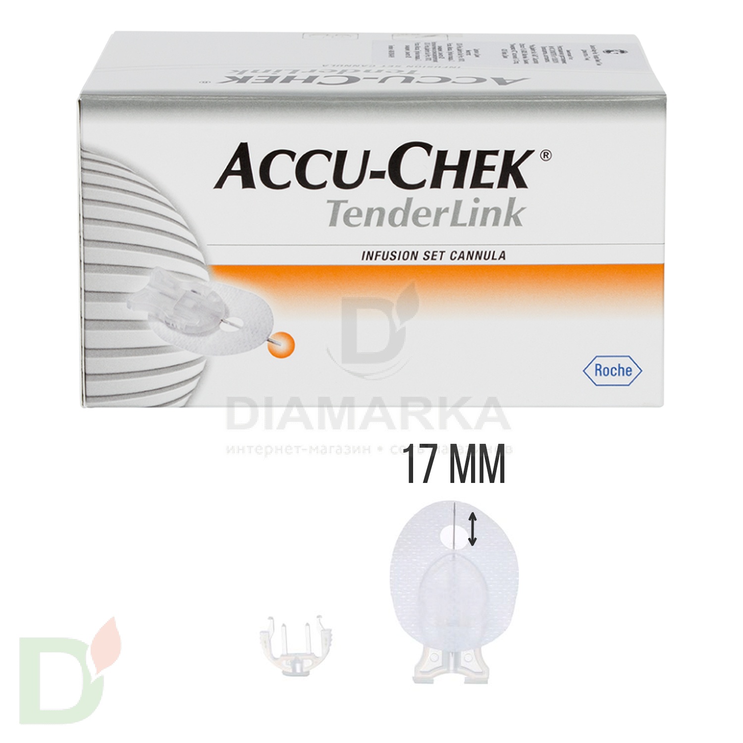 Акку-Чек ТендерЛинк, игла 17мм, 1 шт. в Воронеже