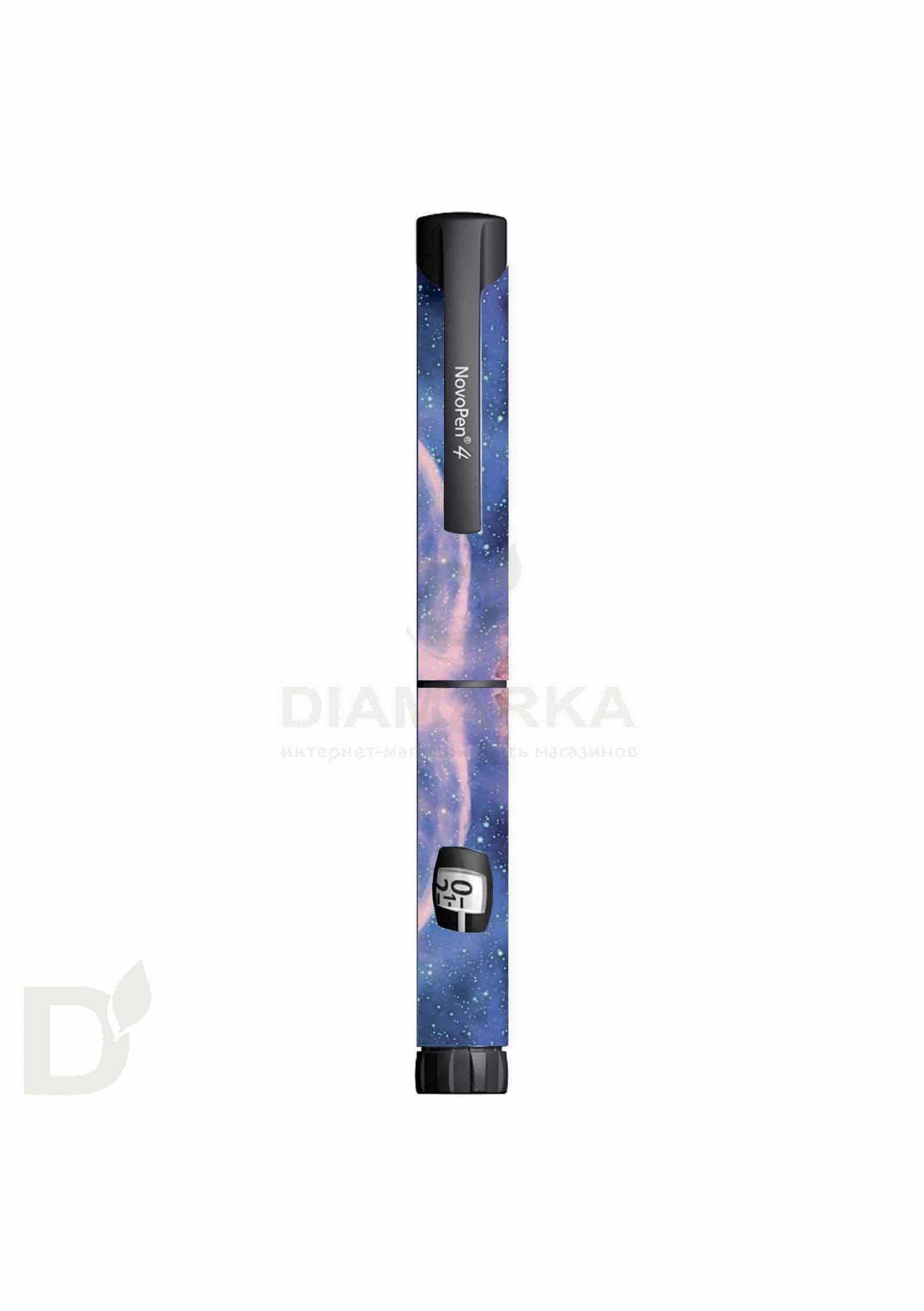 Наклейка на шприц-ручку НовопенЭХО и Новопен4