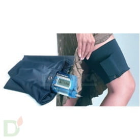 Чехол черный для ношения инсулиновой помпы на ноге, S, M, L