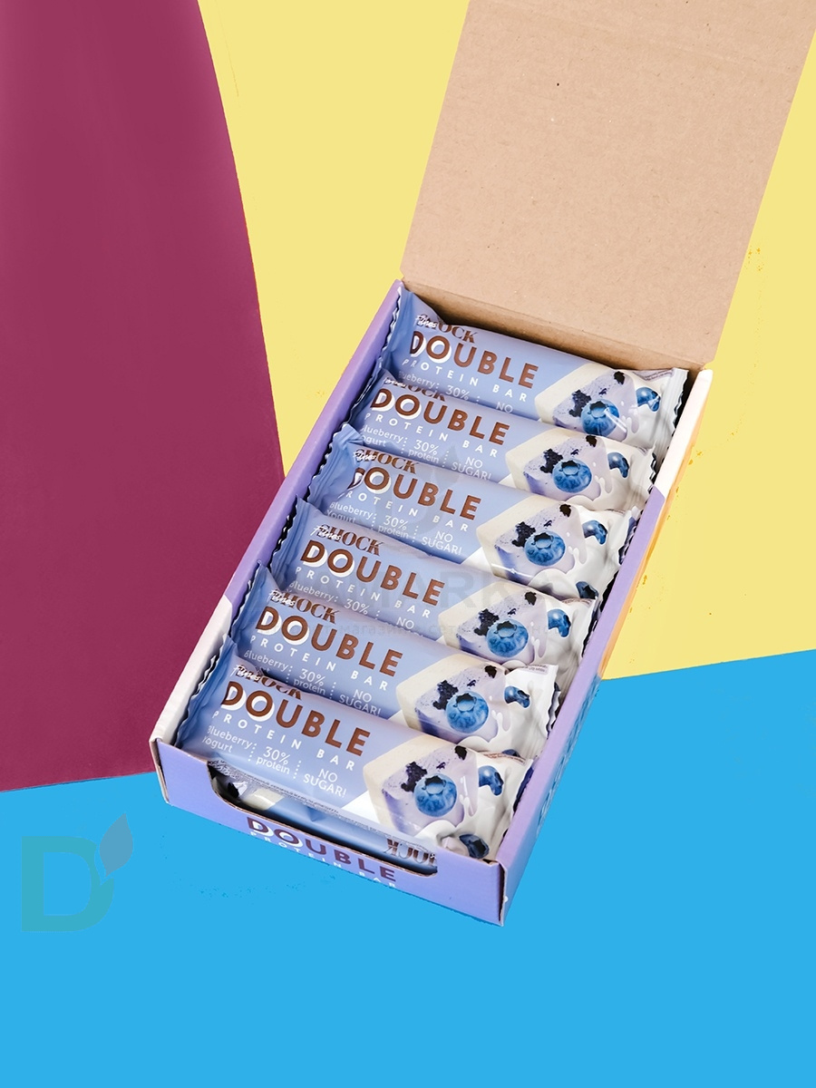 Батончик протеиновый FitnesShock Черничный йогурт 40гр. в Воронеже