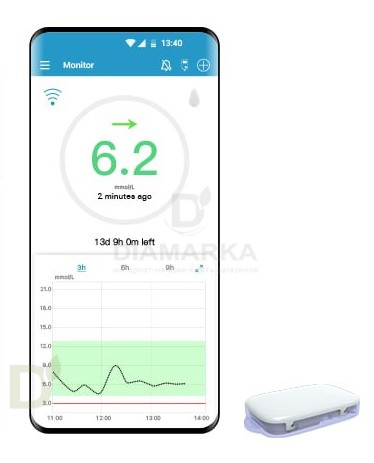 Трансмиттер Medtrum TouchCare, модель MD1158