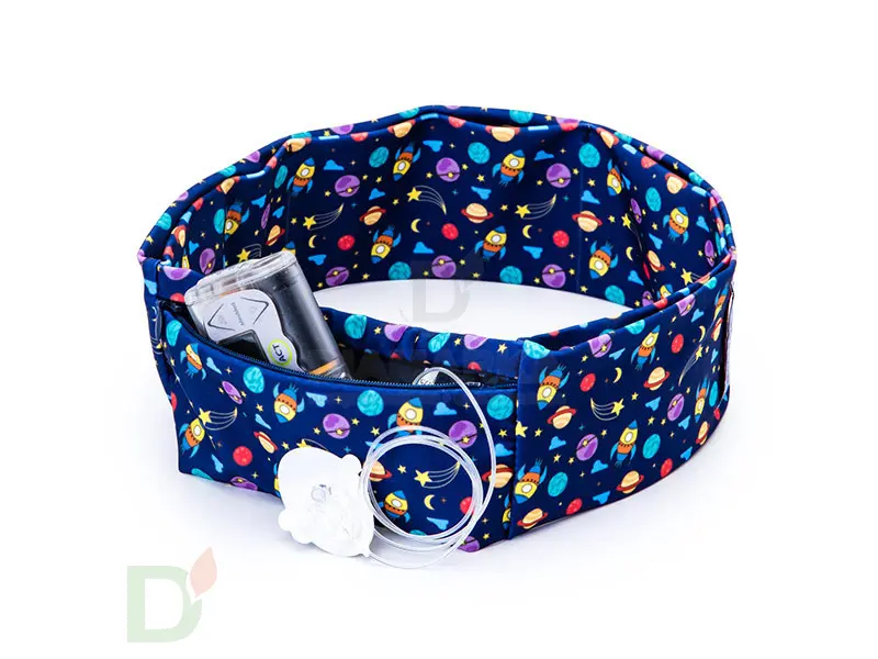 Пояс INSULA KIDS с ЗАМОЧКОМ для ношения помпы на талии Космос