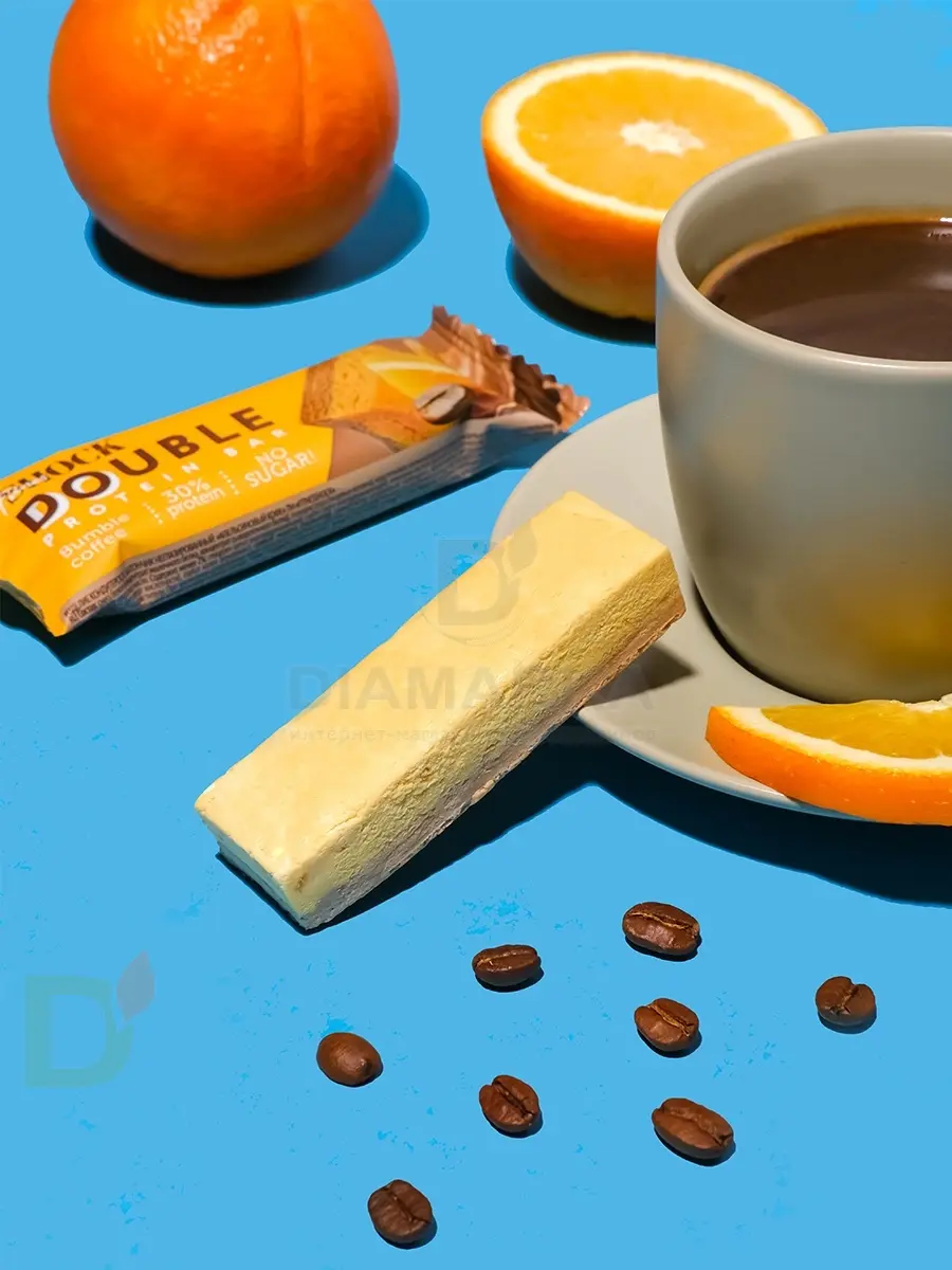 Батончик протеиновый FitnesShock Апельсиновый кофе 40гр. в Воронеже