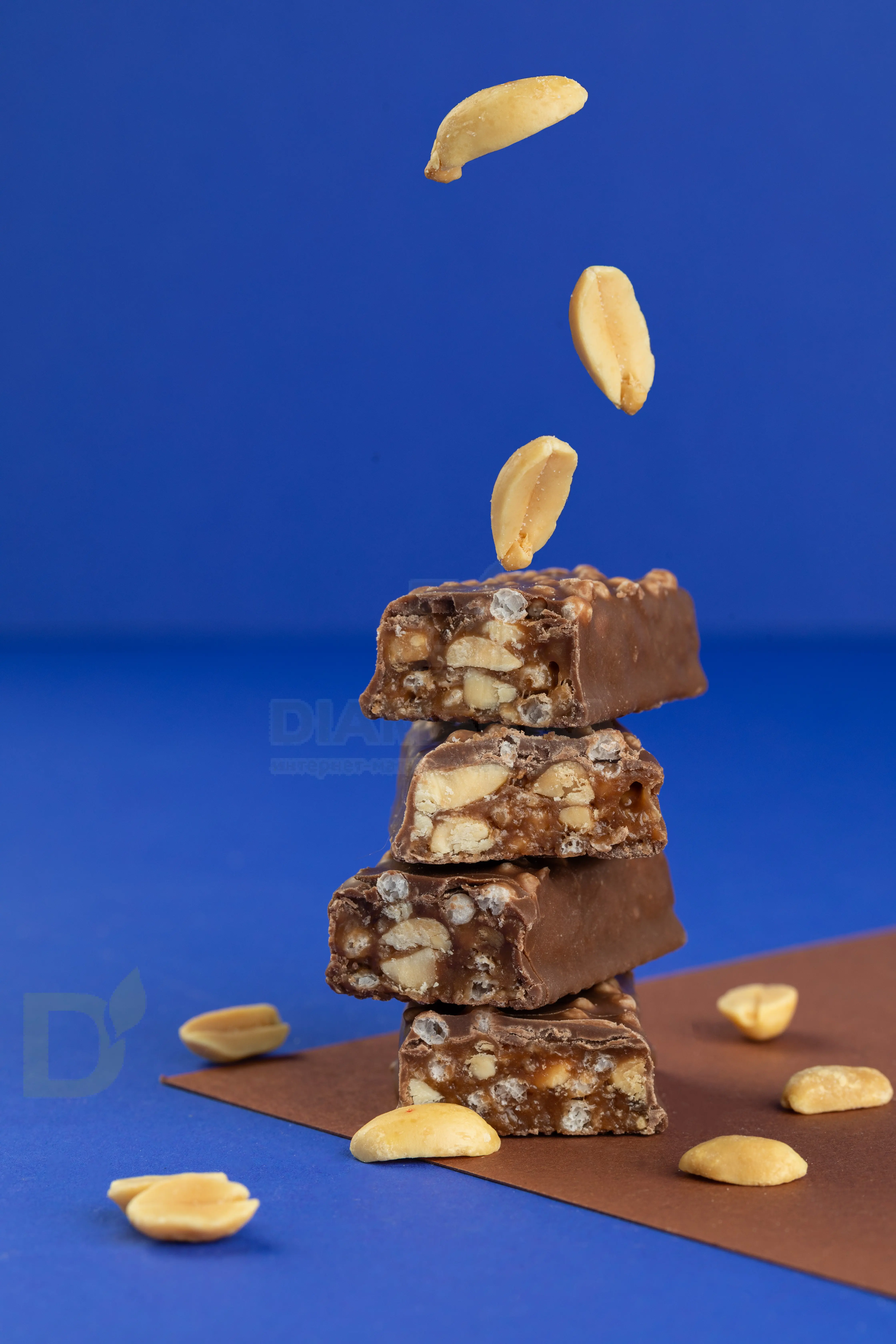 Батончик глазированный FitnesShock SHOCKER арахис-шоколад 35гр. в Воронеже