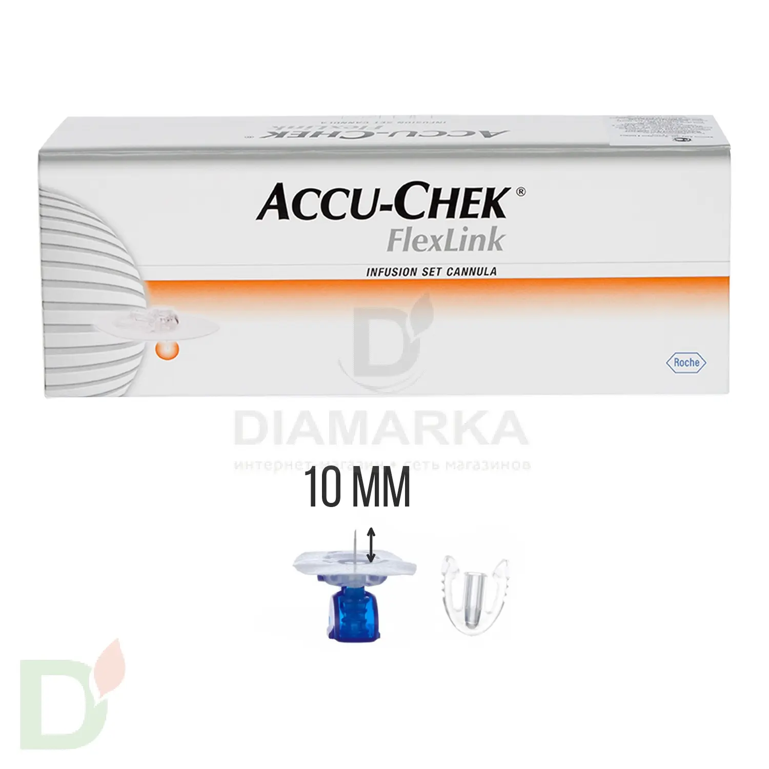 Акку-Чек Флекс-Линк, игла 10 мм (канюля), 1 шт. в Воронеже
